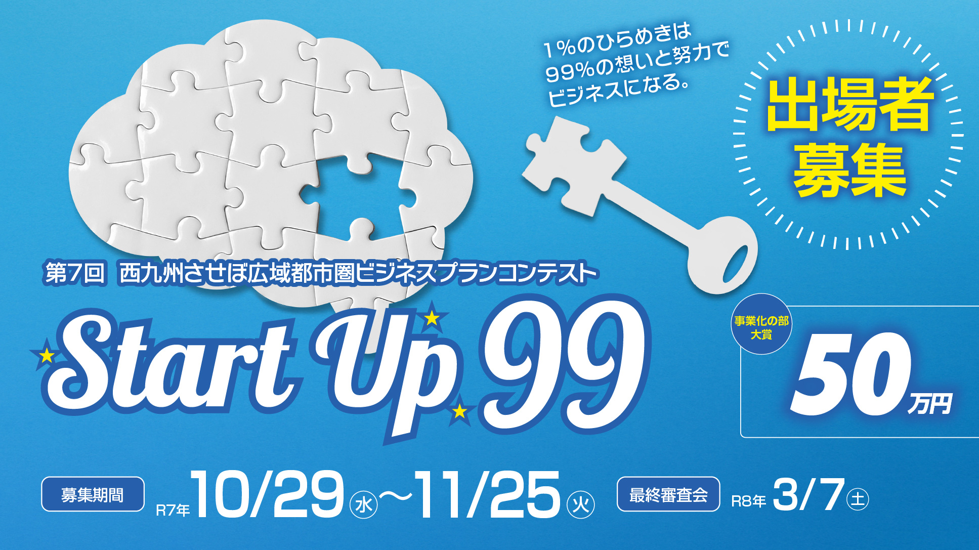StartUp99_第7回西九州広域圏ビジネスプランコンテスト